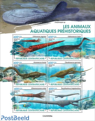 Prehistoric water animals