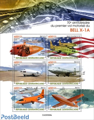 70th anniversary of first powered flight of Bell X-1A