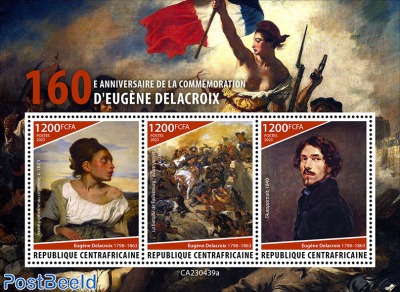 160th memorial anniversary of Eugène Delacroix