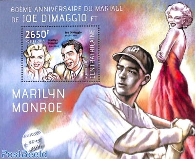 Joe Dimaggio & Marilyn Monroe s/s