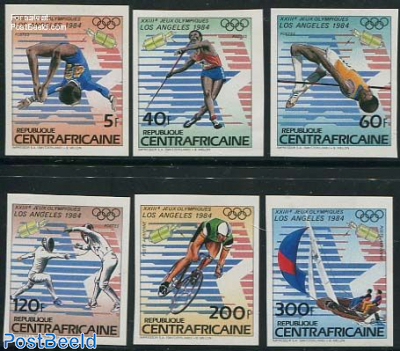 Olympic Games 6v Imperforated