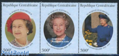 Elizabeth II 70th birthday 3v [::]