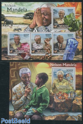 Nelson Mandela, minerals 2 s/s