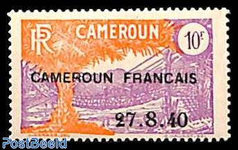 10fr, Stamp out of set