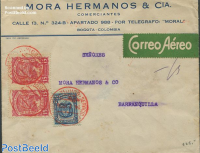 Airmail to Barranquilla