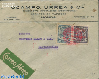 Envelope to Barranquilla