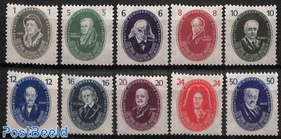 Famous persons 10v