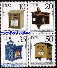 Letter boxes 4v