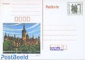 Postcard 30pf, Schwerin