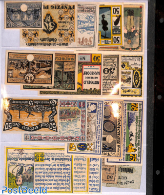 Notgeld Collection, 20 notes