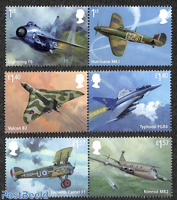 100 years Royal Air Force 6v (6x [:])