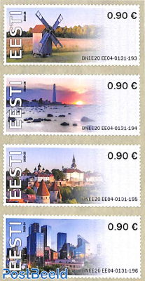 Label stamps 4v s-a