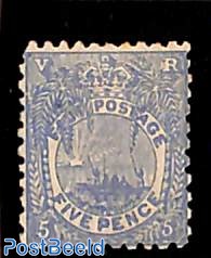 5p, Stamp out of set