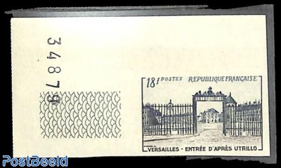 Versailles 1v, imperforated