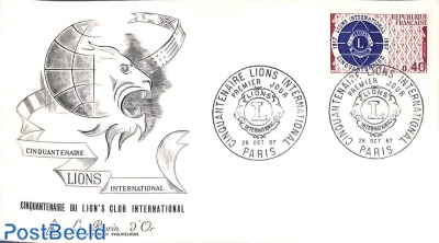 Lions Club 1v, FDC