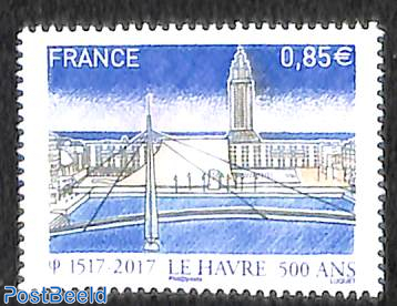 Le Havre 500 years 1v