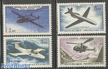 Airmail definitives 4v