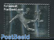 Handball 1v, silver stamp