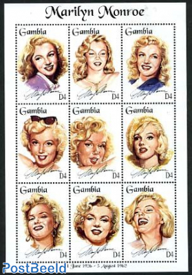 Marilyn Monroe 9v m/s