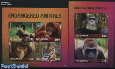 Endangered Animals 2 s/s