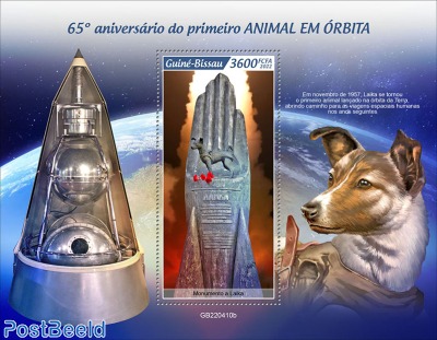 65th anniversary of the first animal in Orbit