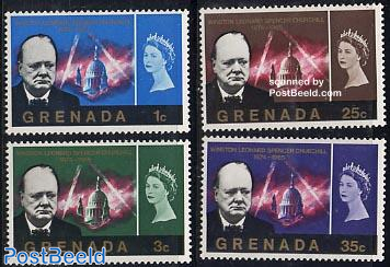 Winston Churchill 4v