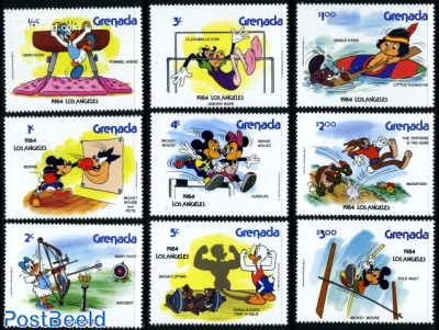 Olympic games, Disney 9v (without rings)