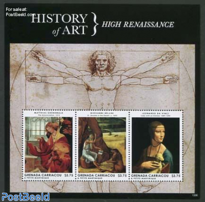 History of art, High Renaissance 3v m/s
