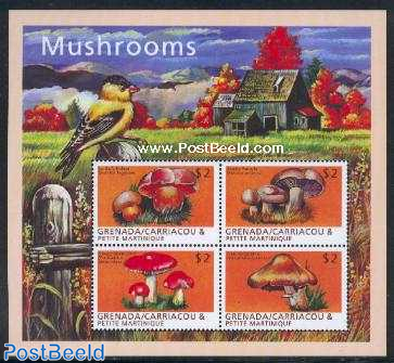 Mushrooms 4v m/s, Boletus legaliae