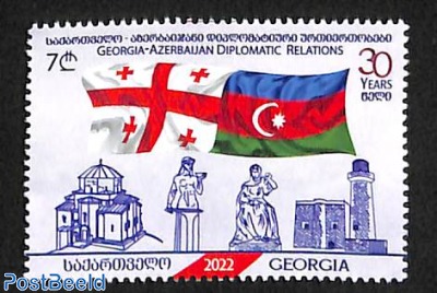 Diplomatic relations with Azerbaijan 1v