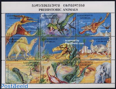 Prehistoric animals 9v m/s