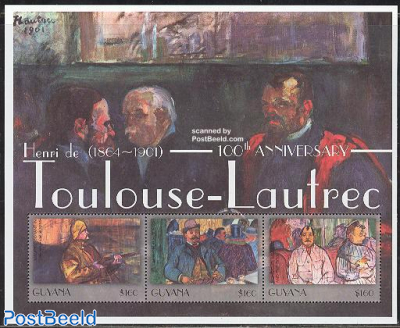 Toulouse de Lautrec 3v m/s