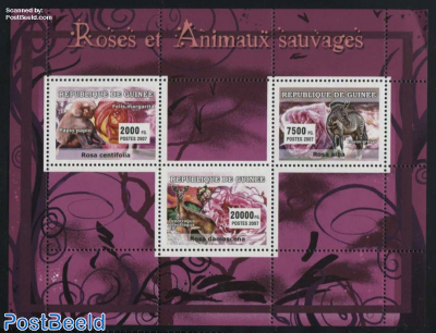 Roses and animals 3v m/s