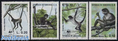 WWF, Monkeys 4v