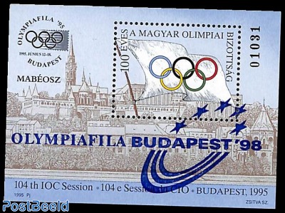 Olympiafila special s/s (not valid for postage)