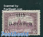 Baranya, 10Kr, stamp out of set