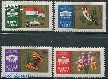Budapest stamp exposition 4v