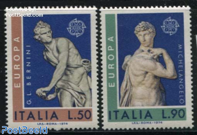 Europa, sculptures 2v
