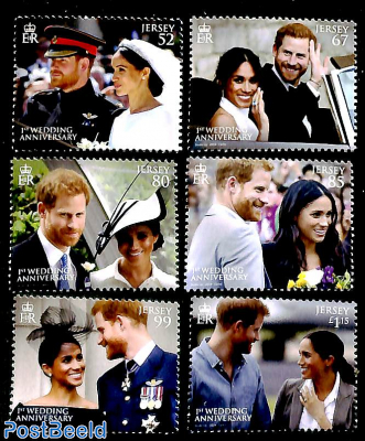 Prince Harry and Meghan Markle wedding anniversary 6v