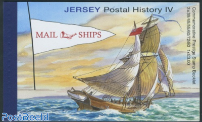 Postal ships, prestige booklet