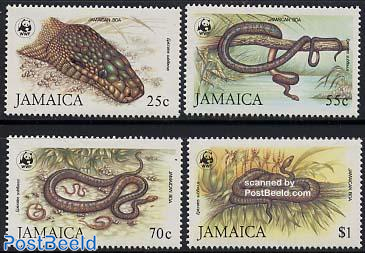 Jamaican boa, WWF 4v