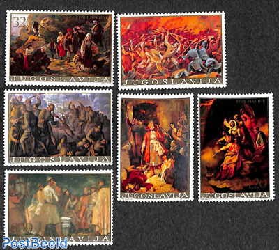 Historic paintings 6v