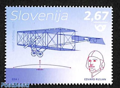 E. Rusjan, aviation pioneer 1v