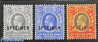 lot with 3 SPECIMEN stamps