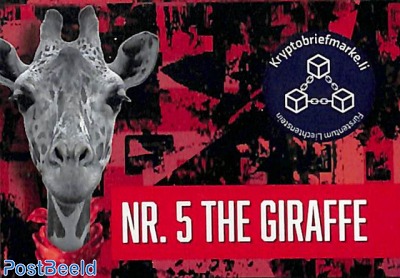 Crypto stamp, THe Giraffe s/s