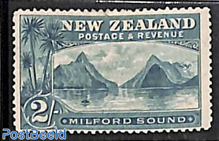 2Sh, Milford Sound, Stamp out of set