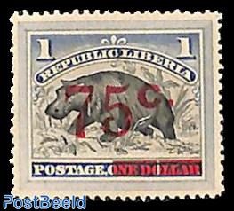 Overprint 1v