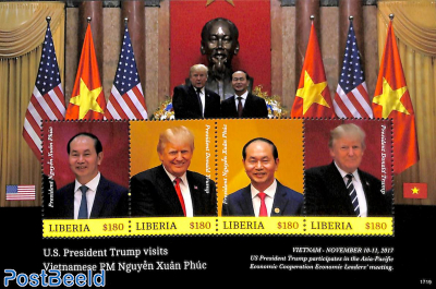 Trump visits Vietnam 4v m/s