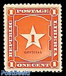 1c, On Service, Stamp out of set