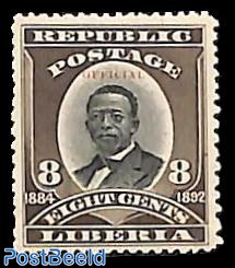 8c, On Service, Stamp out of set